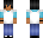 blue undershirt