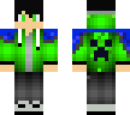 creeper boy with shoulder pads