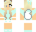 cute girl blue