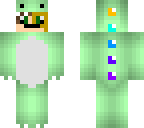 dino boy with mustdace