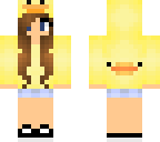 duck girl sweater