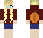 fall pumpkin skin