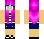 girl with purple hair