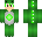 green dinosaur