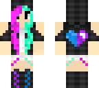 hatf and half black heart