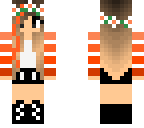 orange cute girl