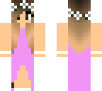 pink prom girl