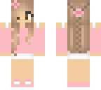 pretty flower girl pink