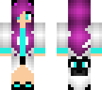 purple vet girl