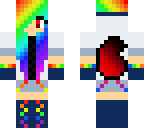 rainbow cat girl 5