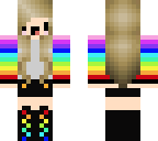 rainbow girl