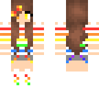 rainbow girl