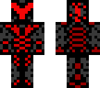 red futuristic soldier
