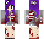 zombie purple hair