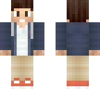 blue jacket