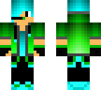 blue n green dude
