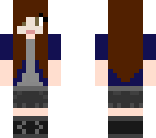 brown hair girl with brown eyes