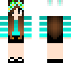 brunette with bunny ears