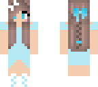 cute blue dress girl edited
