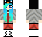 cute technicoloured penguin girl 