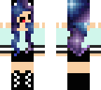 galaxy-haired kitty gurl