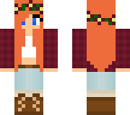 ginger fall girl