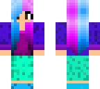 multi colour girl