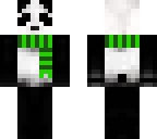 panda with scarf