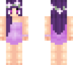purple bikini girl