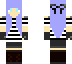 purple hair girl light blue eyes