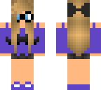 purple nerdy girl