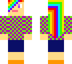 rainbow hair