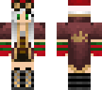 steampunk  girl christmas 