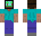 steve with nature mask xd