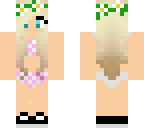 blonde swim suit girl
