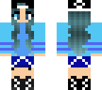 blue girl