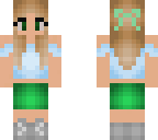 blue girl