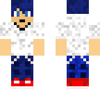 blue hair kid