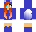 blue wolf girl