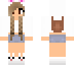 bunny hoodie girl