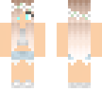 cute summer fall girl