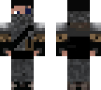 grey cyborg hunter