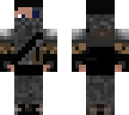 grey wild cyborg hunter