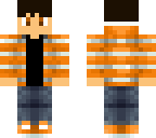 jazzy in a orange hoodie