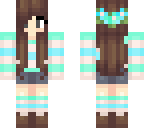 my skin in blue