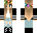 rainbow crown girl