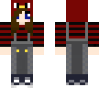 red penguin girl