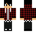 red plaid boy