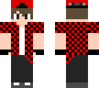red skatboarder