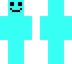 retro smile blue